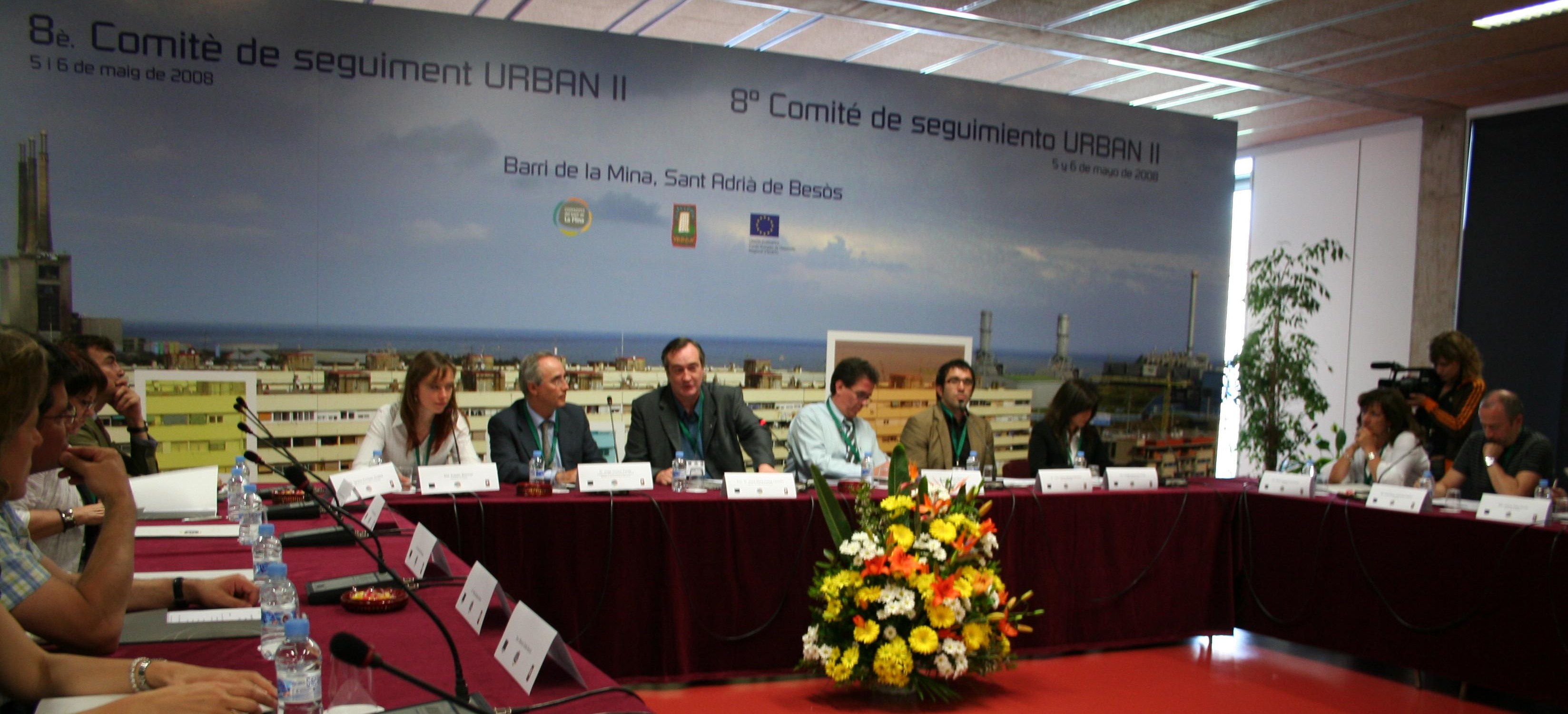 L'alcalde, Jesus MªCanga, va inagurar el 8è. Comitè de seguiment URBAN